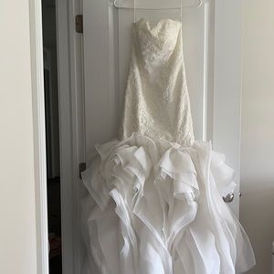 Mermaid style wedding gown